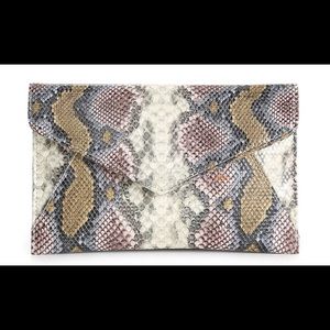 Urban Expression Snake Clutch